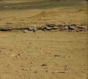 Kimberley outcrop Gale Crater Mars Curiosity