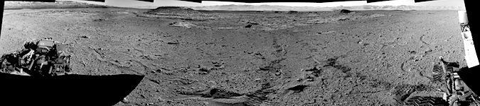 Curiosity Sol595 panorama