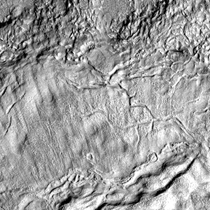 Cracked and Blistered Crater Ejecta
