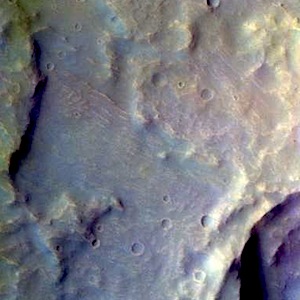 Cratered Tyrrhena Terra false color (THEMIS_IOTD_20141212)