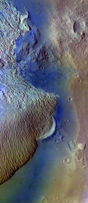 Becquerel Crater mound (THEMIS_IOTD_20150914)