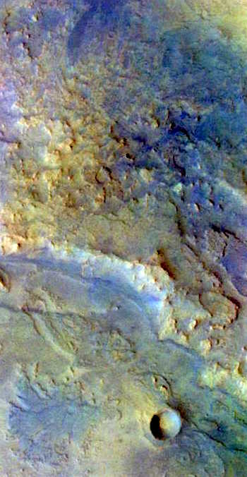 Andoniadi Crater in false color (THEMIS_IOTD_20160905)