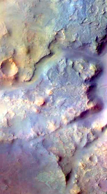 Nili Fossae in false color THEMIS_IOTD_20161122)