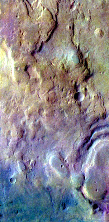 Big basin tangled geology in Hellas Planitia (themis_iotd_20170213)