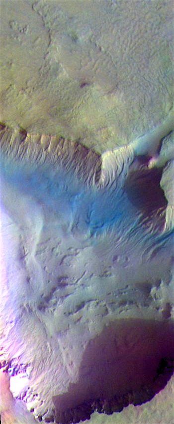 Asimov Crater in false color (THEMIS_IOTD_20170501)