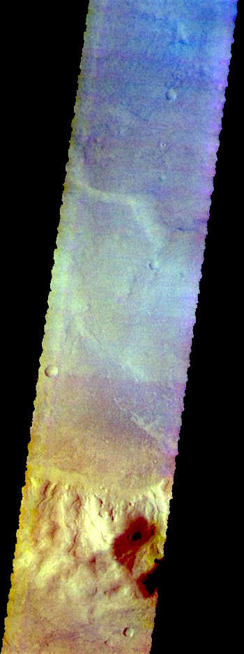 Proctor Crater false color (THEMIS_IOTD_20170602)