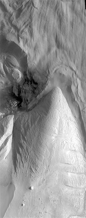 Slides and deposits in Ophir Chasma (THEMIS_IOTD_20180713)