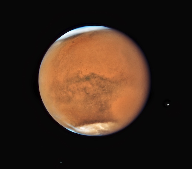 Stormy Mars in opposition in 2018