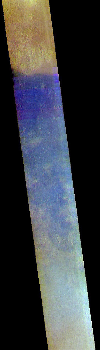 Amazonis Planitia in false color (THEMIS_IOTD_20180921)