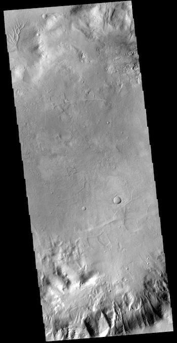 Aonia Terra crater gullies (THEMIS_IOTD_20190116)
