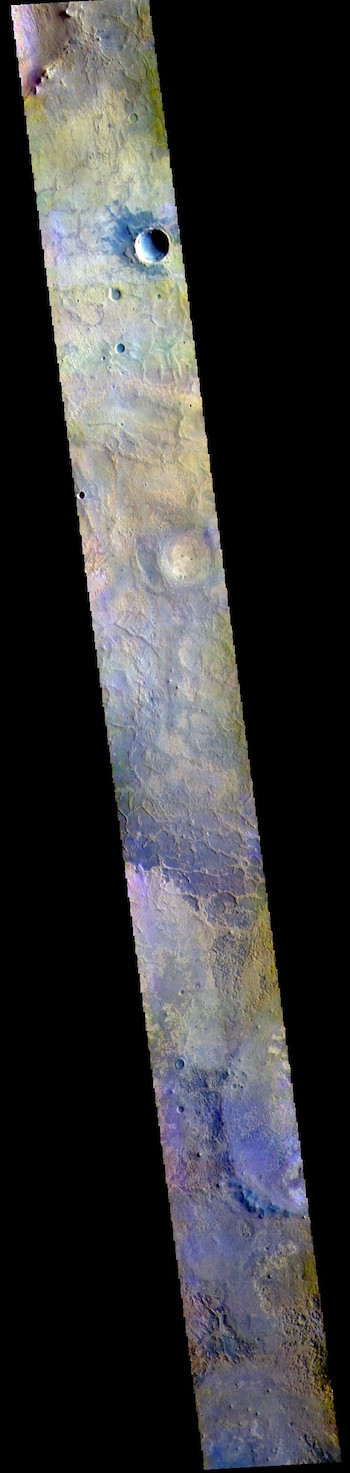 Meridiani Planum in false color (THEMIS_IOTD_20190402)