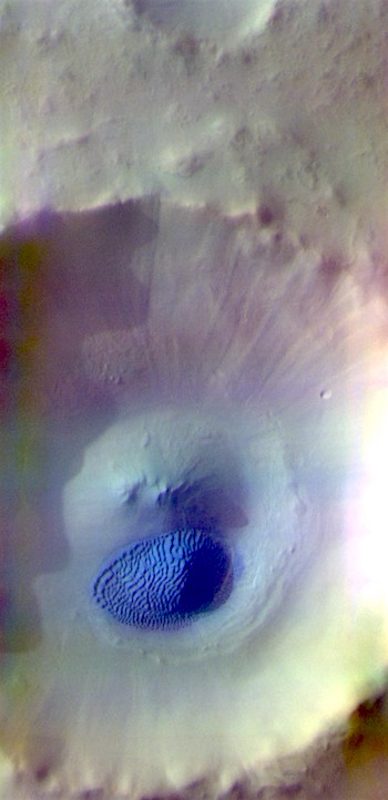 Dune field in Acidalia crater (THEMIS_IOTD_20190517)