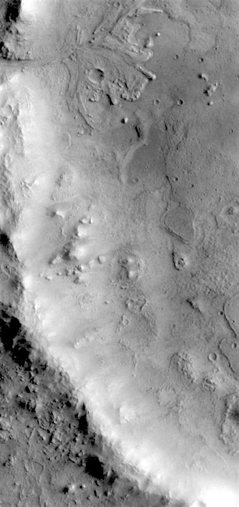 Jezero Crater delta landing site (THEMIS_IOTD_20190812)